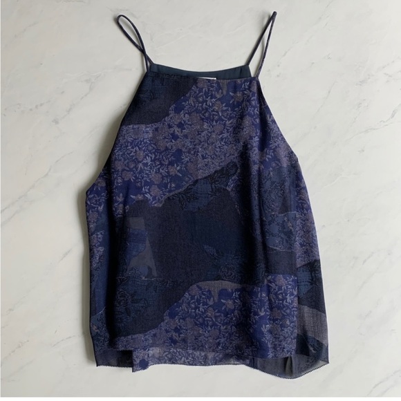 Aritzia Wilfred Silk Crop Camisole - Picture 1 of 3